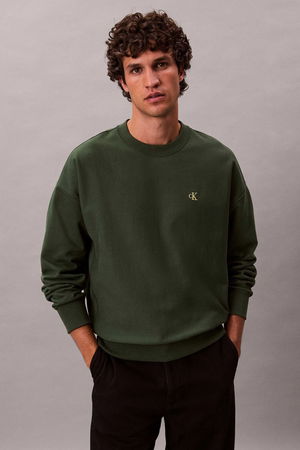 Calvin Klein Erkek Sweatshirt HAKI