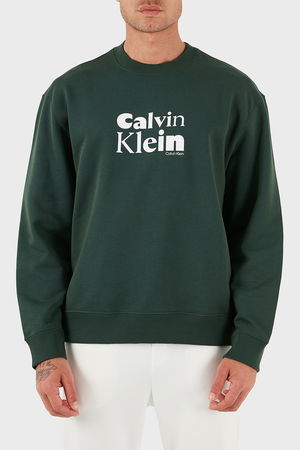 Calvin Klein Erkek Sweatshirt HAKI