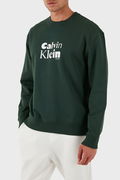 Calvin Klein Erkek Sweatshirt HAKI