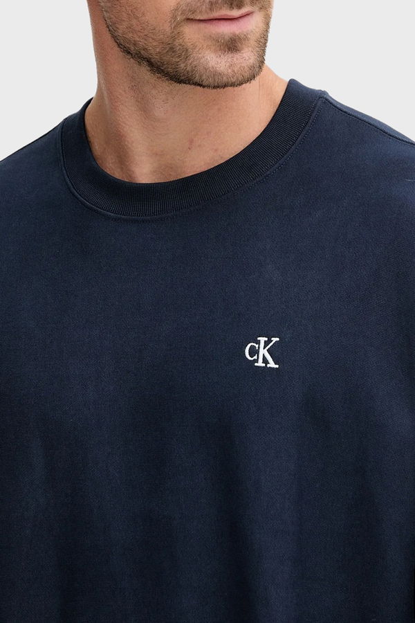 Calvin Klein Erkek Sweatshirt LACIVERT Calvin Klein Erkek Sweatshirt LACIVERT