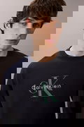 Calvin Klein Erkek Sweatshirt LACIVERT