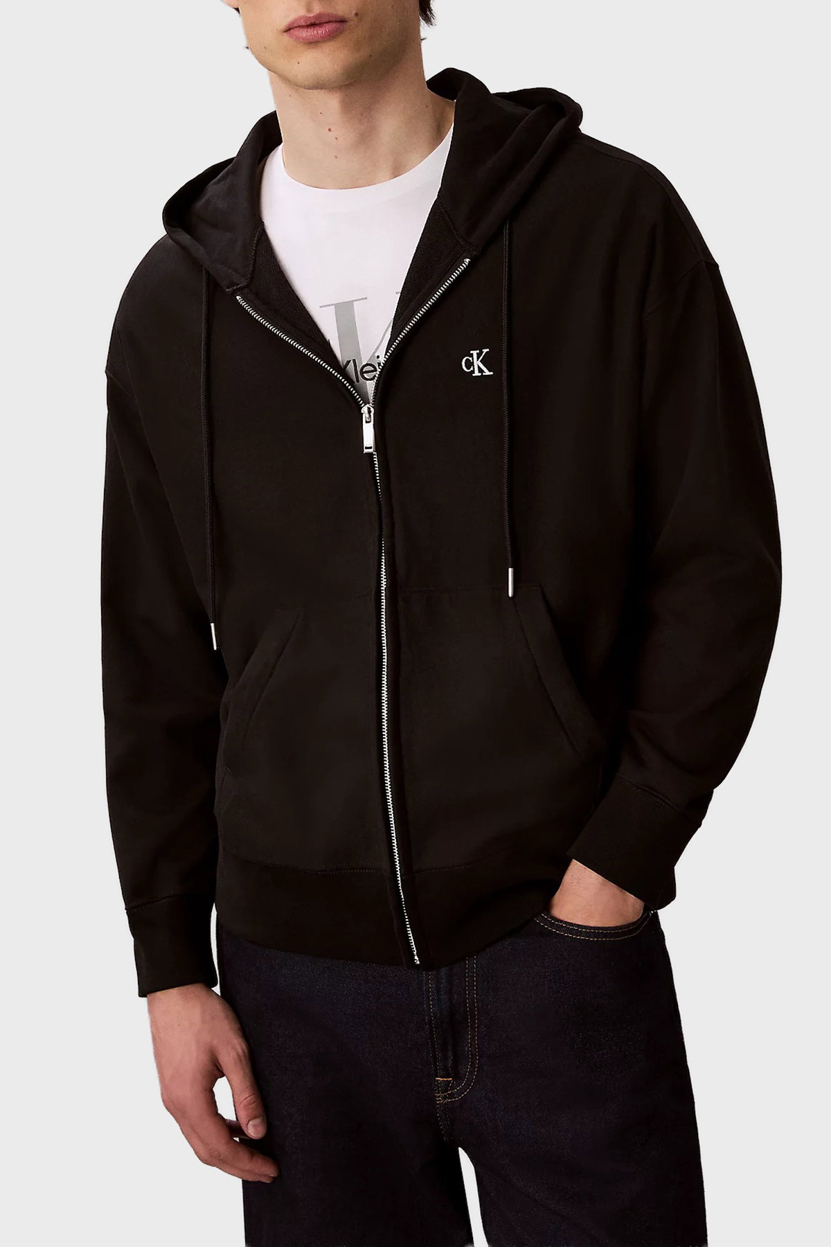 Calvin Klein Erkek Sweatshirt SIYAH