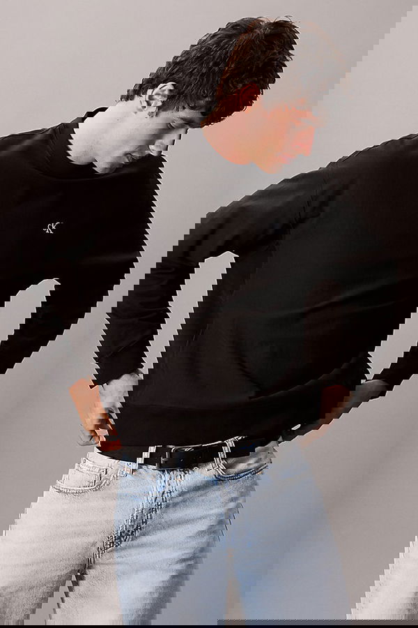 Calvin Klein Erkek Sweatshirt SIYAH Calvin Klein Erkek Sweatshirt SIYAH