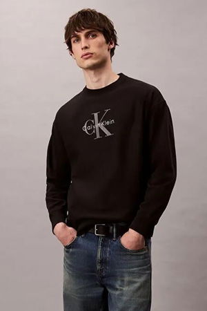 Calvin Klein Erkek Sweatshirt SIYAH Calvin Klein Erkek Sweatshirt SIYAH