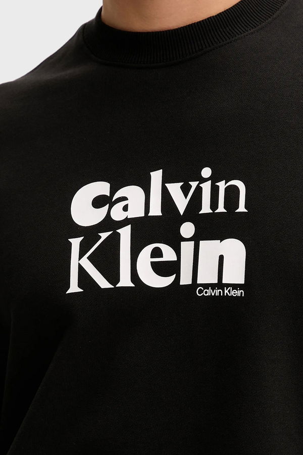 Calvin Klein Erkek Sweatshirt SIYAH