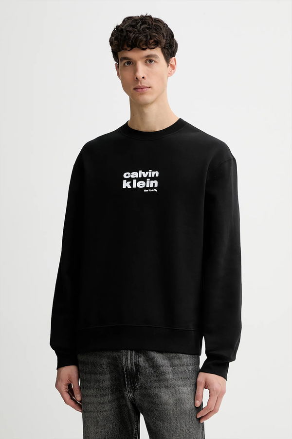 Calvin Klein Erkek Sweatshirt SIYAH