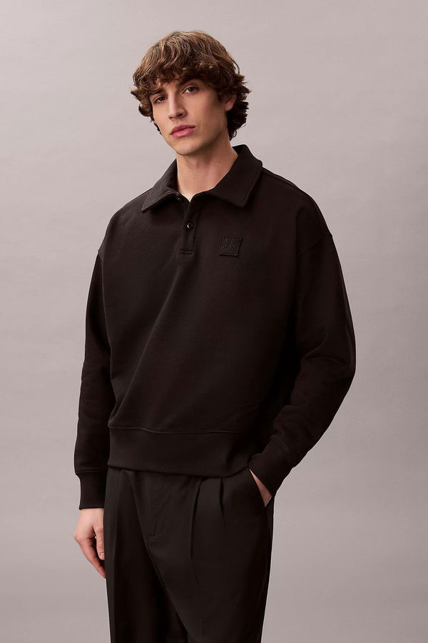 Calvin Klein Erkek Sweatshirt SIYAH