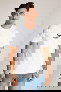 Calvin Klein Erkek T-shirt Beyaz