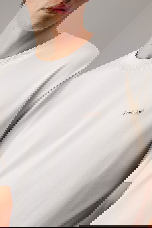 Calvin Klein Erkek T-shirt Beyaz Calvin Klein Erkek T-shirt Beyaz