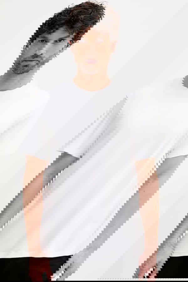 Calvin Klein Erkek T-shirt Beyaz