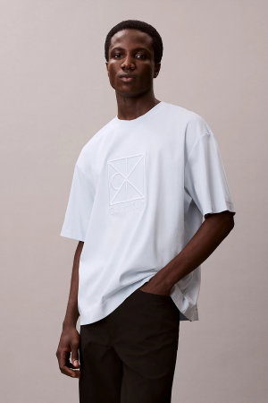 Calvin Klein Erkek T-shirt MAVI