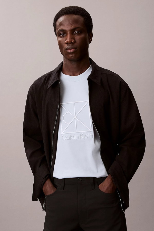 Calvin Klein Erkek T-shirt MAVI