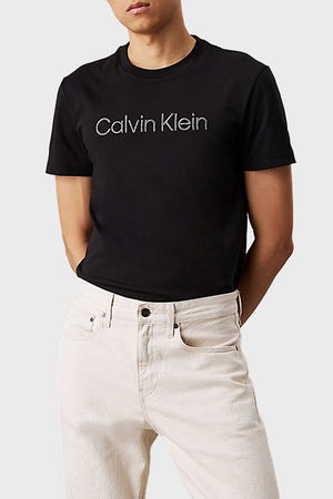 Calvin Klein Erkek T-shirt SİYAH Calvin Klein Erkek T-shirt SİYAH