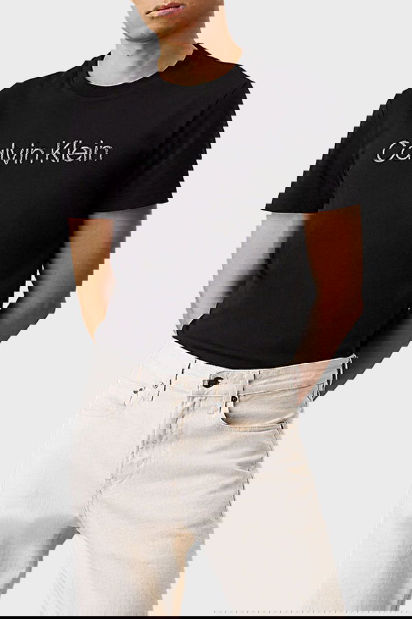 Calvin Klein Erkek T-shirt SİYAH Calvin Klein Erkek T-shirt SİYAH