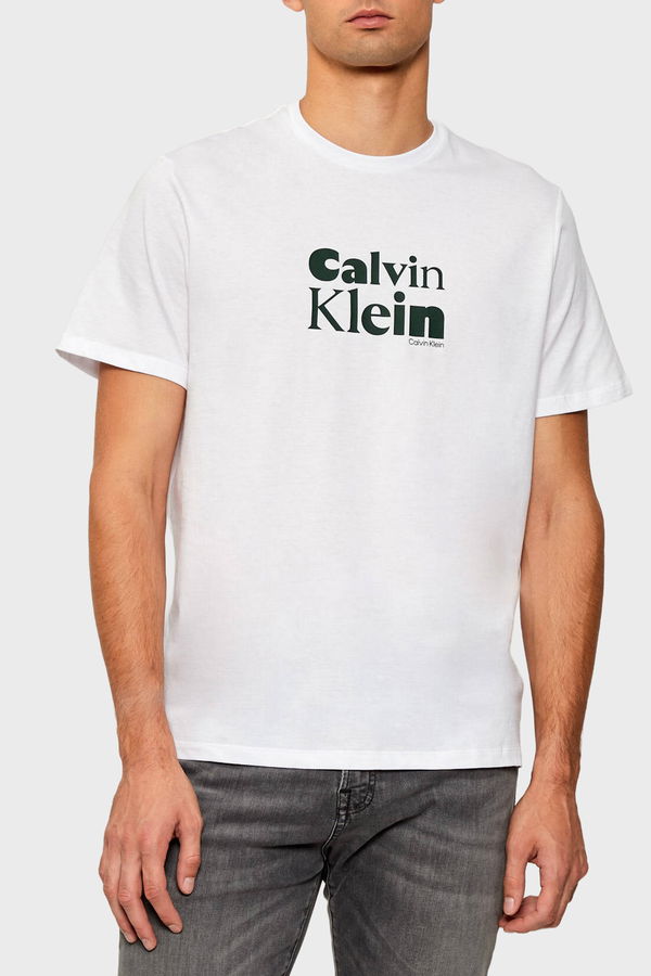 Calvin Klein Erkek T-shirt Beyaz