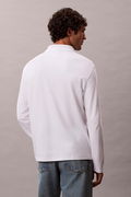 Calvin Klein Erkek Uzun Kollu T-shirt Beyaz