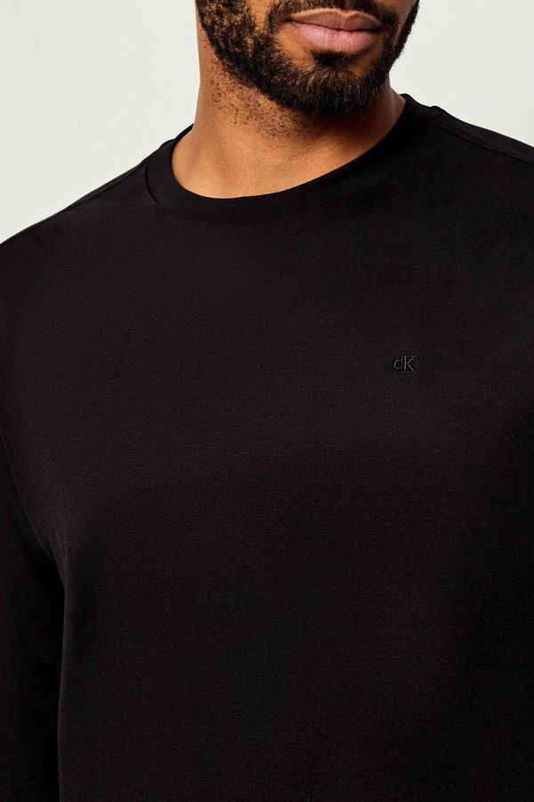 Calvin Klein Erkek Uzun Kollu T-shirt SIYAH