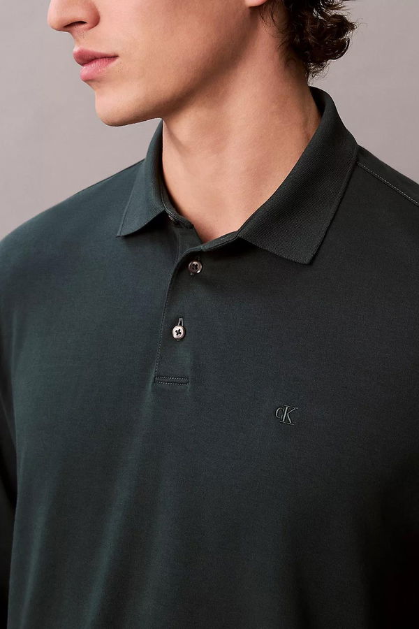 Calvin Klein Erkek Uzun Kollu T-shirt HAKI
