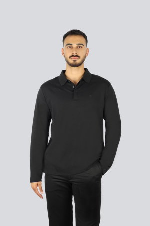 Calvin Klein Erkek Uzun Kollu T-shirt SIYAH