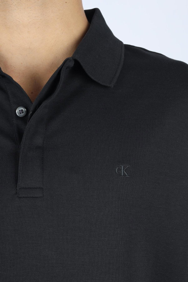Calvin Klein Erkek Uzun Kollu T-shirt SIYAH