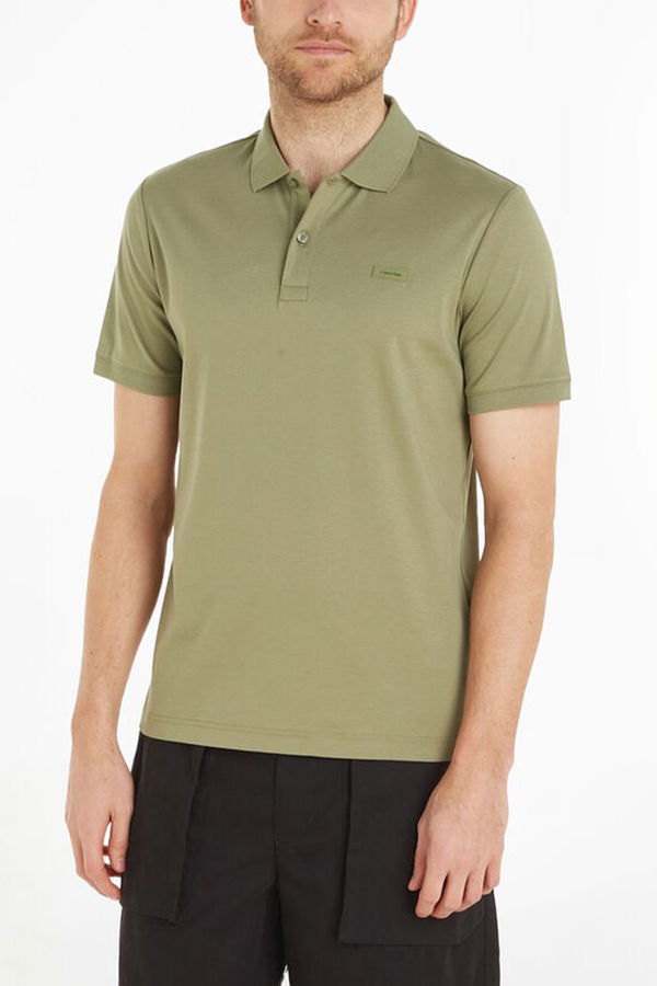 Calvin Klein Erkek Polo Yaka T-shirt YEŞİL