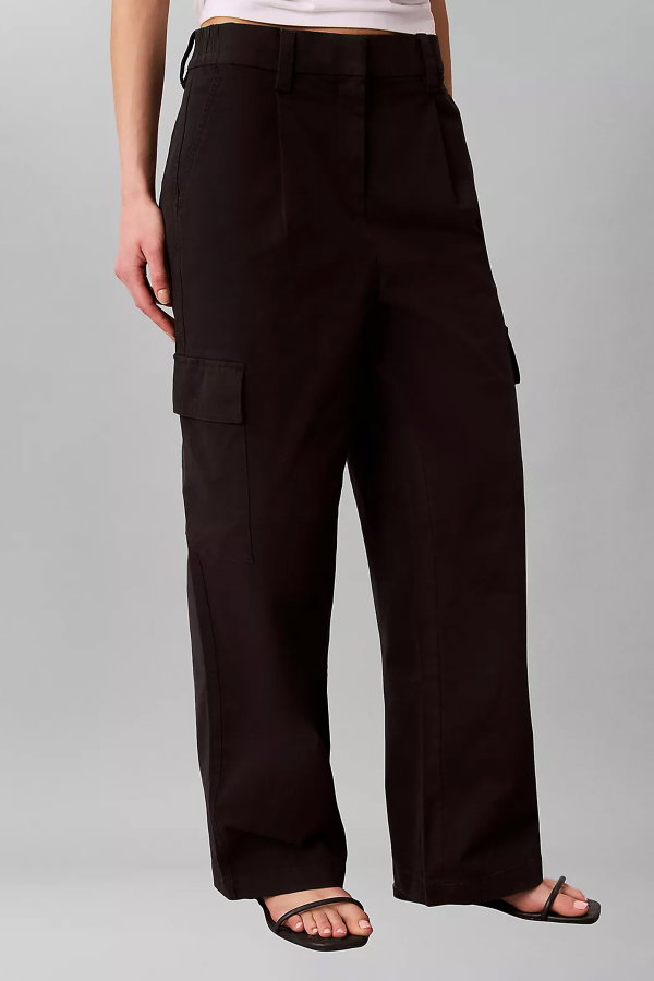 Calvin Klein Kadın Bel Lastikli Pantolon SIYAH
