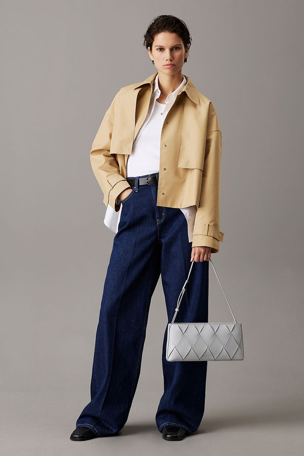 Calvin Klein Kadın Omuz Çanta GRI Calvin Klein Kadın Omuz Çanta GRI