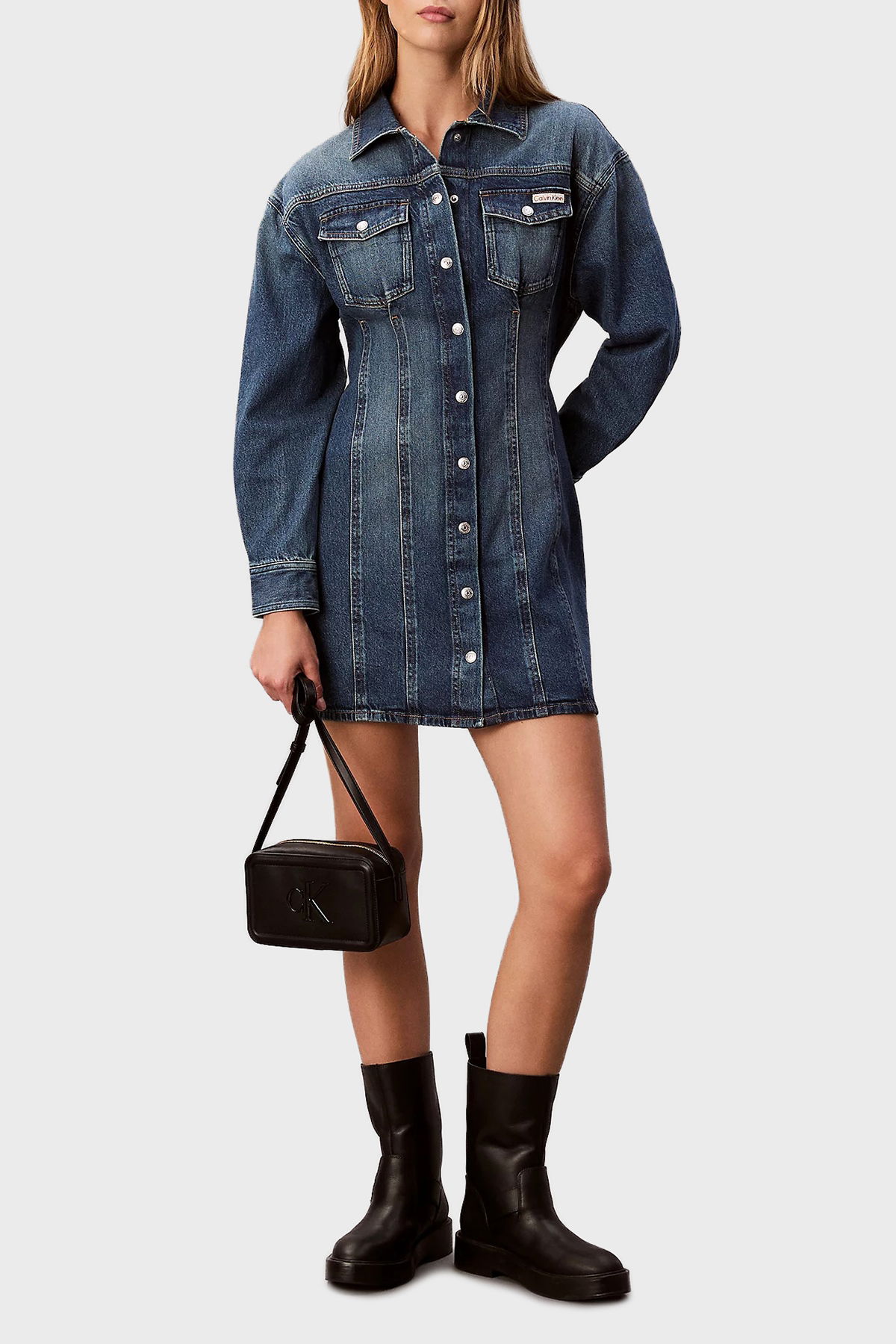 Calvin Klein Kadın Çapraz Çanta SIYAH