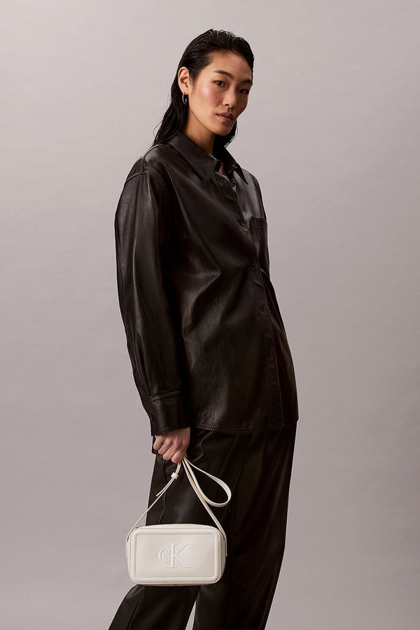 Calvin Klein Kadın Çapraz Çanta KREM