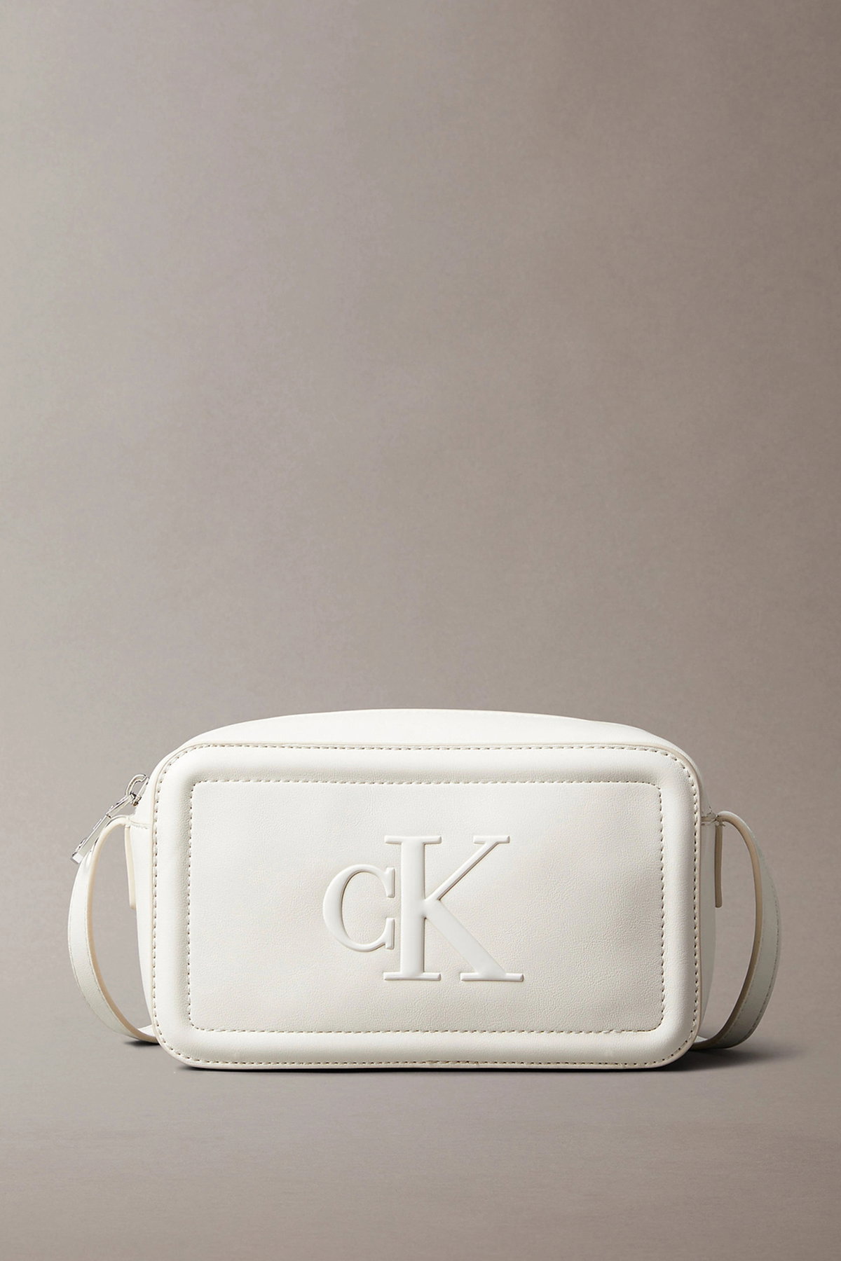 Calvin Klein Kadın Çapraz Çanta KREM