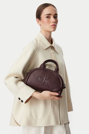 Calvin Klein Kadın Omuz Çantası BORDO