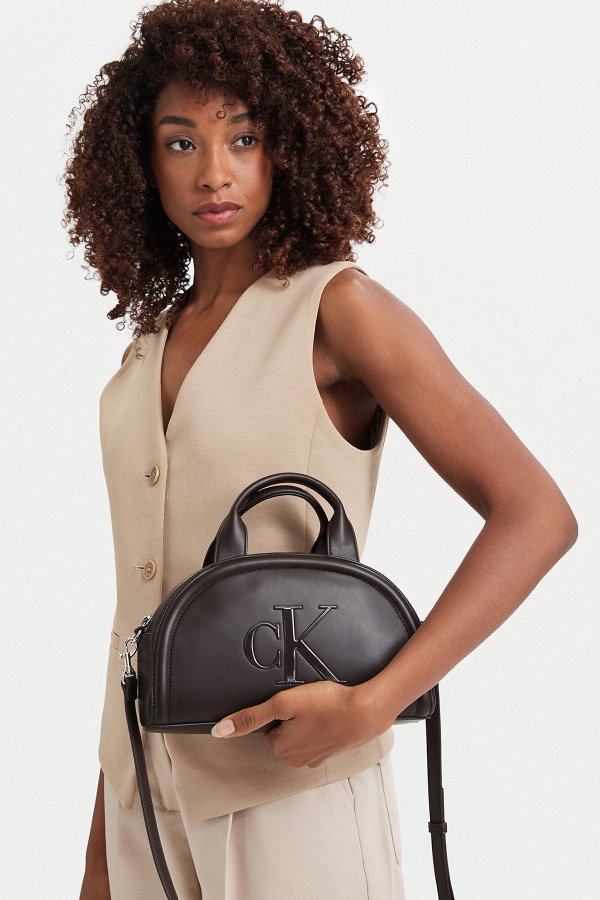 Calvin Klein Kadın Omuz Çantası KAHVERENGI
