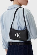 Calvin Klein Kadın Omuz Çantası SIYAHBEYAZ