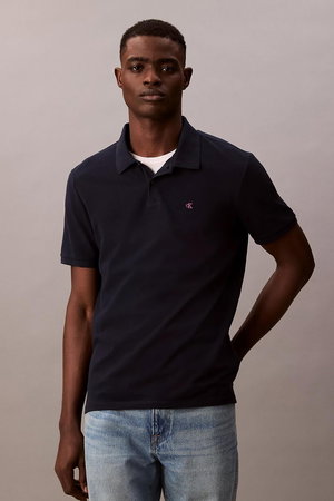 Calvin Klein Erkek Polo Yaka T-shirt LACIVERT