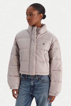 Calvin Klein Kadın Şişme Mont GRI