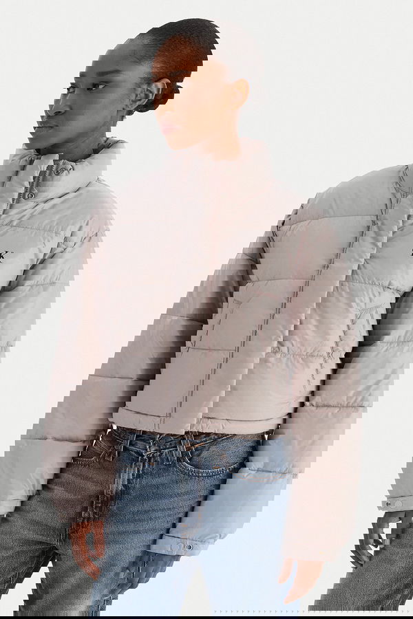 Calvin Klein Kadın Şişme Mont GRI