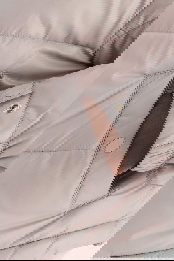 Calvin Klein Kadın Şişme Mont GRI