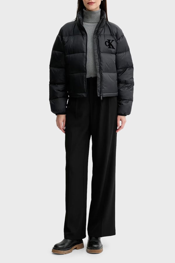 Calvin Klein Kadın Şişme Mont SIYAH Calvin Klein Kadın Şişme Mont SIYAH