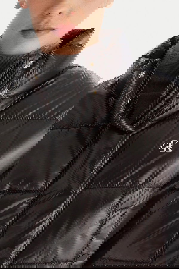 Calvin Klein Kadın Şişme Mont SIYAH