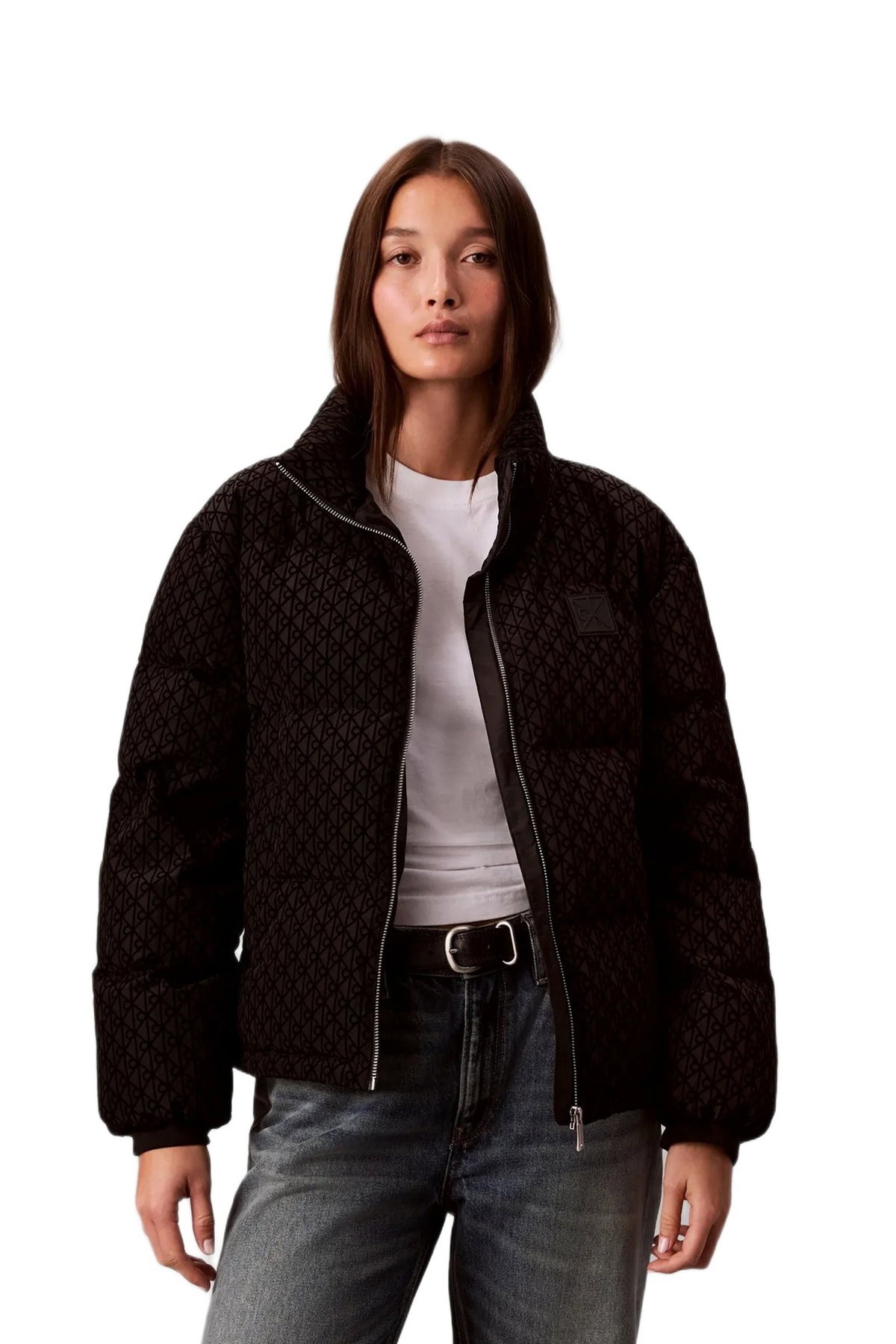 Calvin Klein Kadın Şişme Mont SIYAH