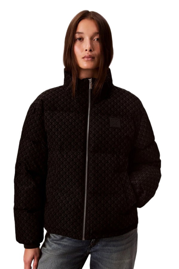 Calvin Klein Kadın Şişme Mont SIYAH