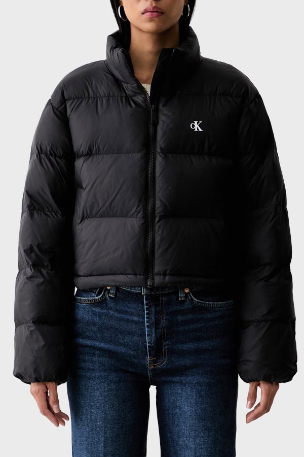 Calvin Klein Kadın Şişme Mont SIYAH