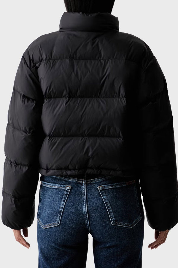 Calvin Klein Kadın Şişme Mont SIYAH