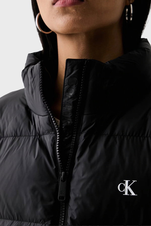 Calvin Klein Kadın Şişme Mont SIYAH