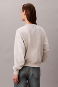 Calvin Klein Kadın Sweatshirt BEJ