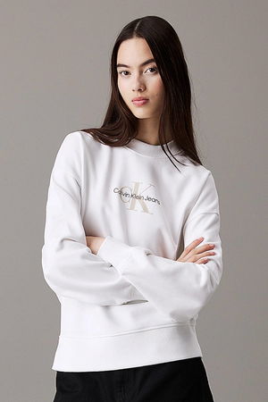Calvin Klein Kadın Sweat Beyaz Calvin Klein Kadın Sweat Beyaz