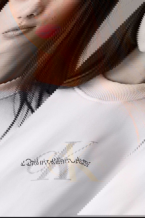 Calvin Klein Kadın Sweat Beyaz Calvin Klein Kadın Sweat Beyaz