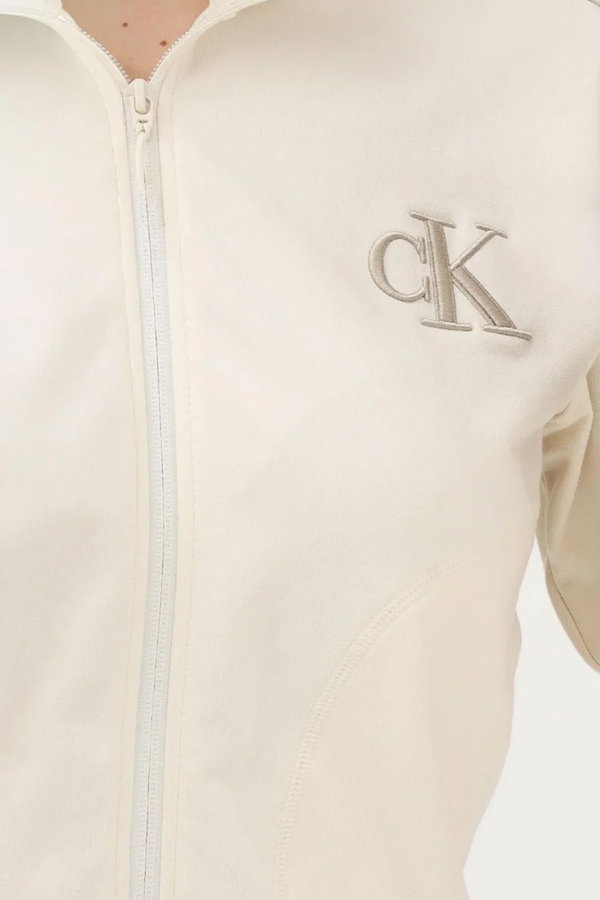 Calvin Klein Kadın Sweatshirt EKRU