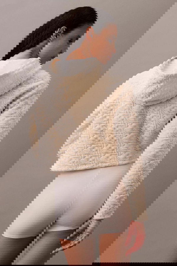 Calvin Klein Kadın Sweat KREM Calvin Klein Kadın Sweat KREM