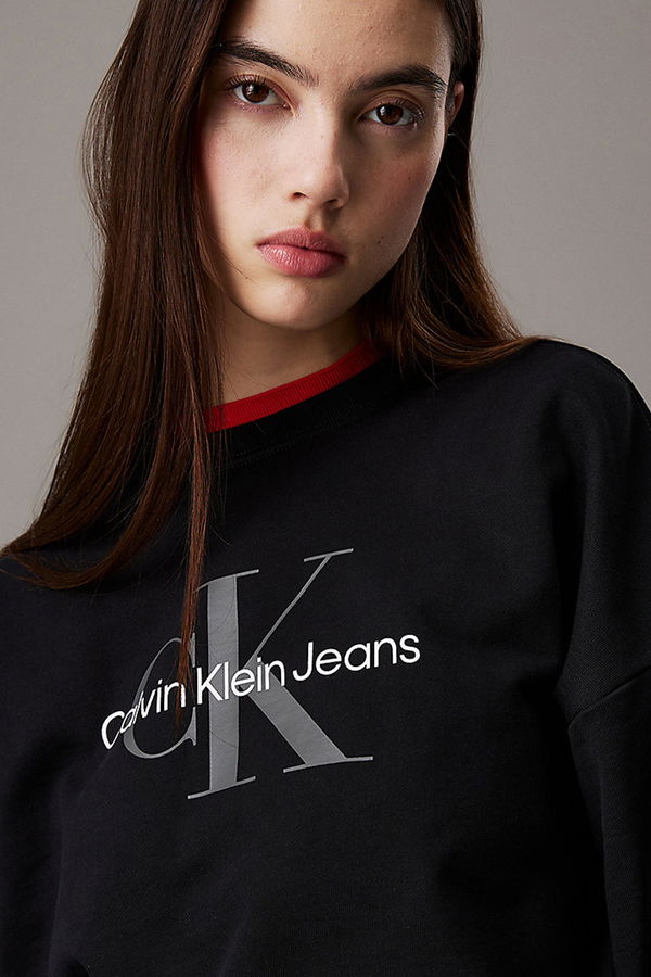 Calvin Klein Kadın Sweatshirt SIYAH Calvin Klein Kadın Sweatshirt SIYAH